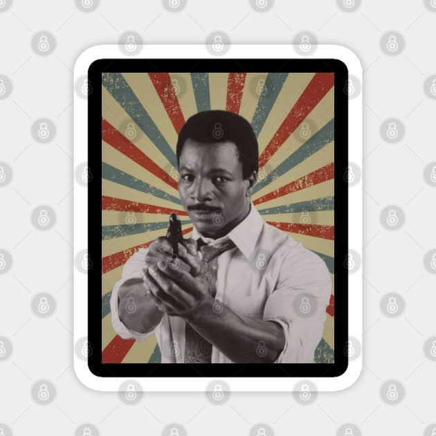 Carl Weathers Magnet by LivingCapital 