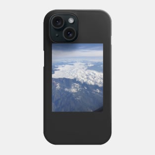 above the clouds Phone Case