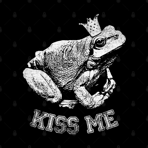 Kiss me, I'm a frog charming prince under a spell by Scofano