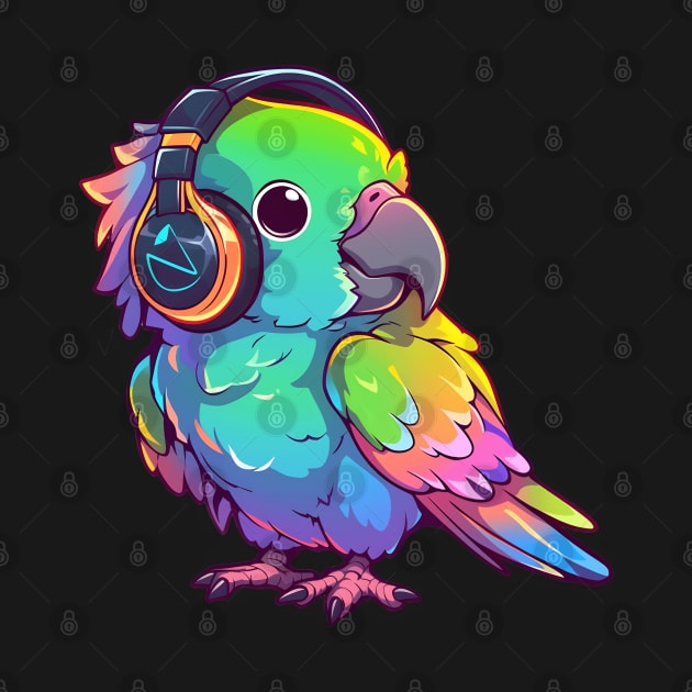 Parrot Headphones by pako-valor
