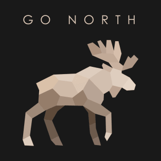 Go North - Elk (dark) T-Shirt