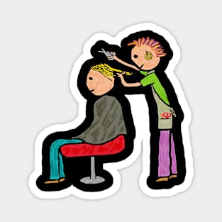 Hairdresser Magnet