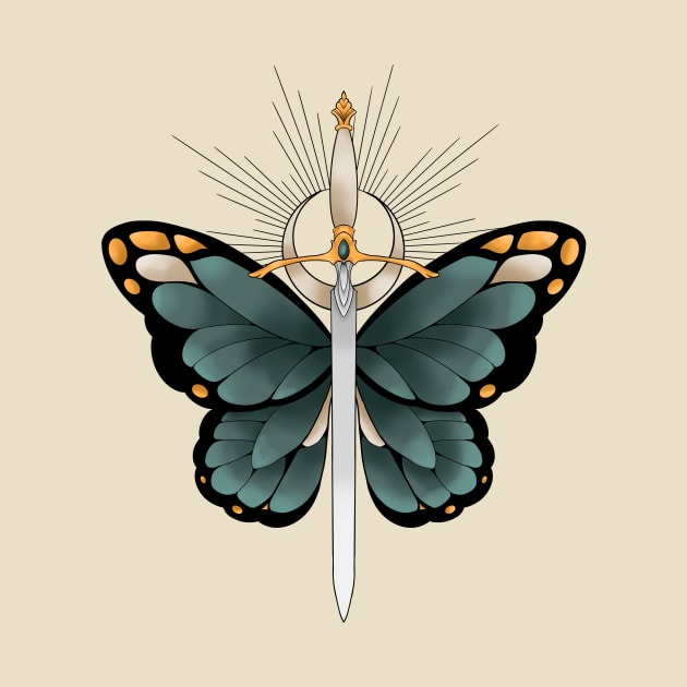 Butterfly Dagger by Gekko and the Samurai 