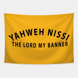 Yahweh Nissi The Lord My Banner Inspirational Christians Tapestry