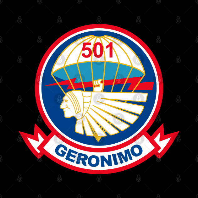 Mod.1 Geronimo 501st Airborne Parachute Infantry by parashop