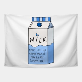 Lactose Intolerant Milk Tapestry