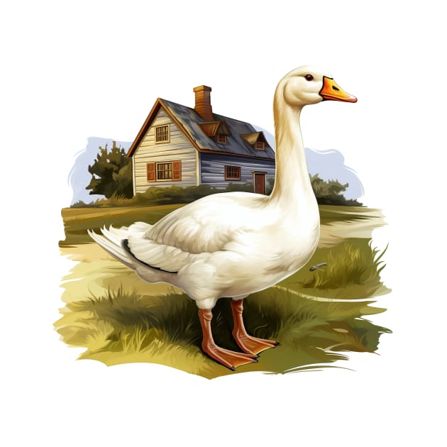 White Goose by zooleisurelife