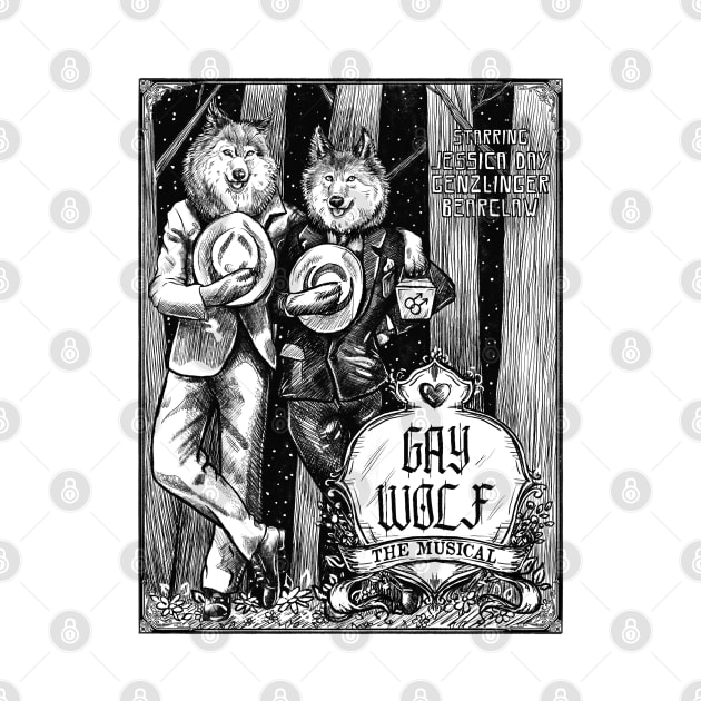 Gay wolf The Musical New Girl by Eyeballkid-