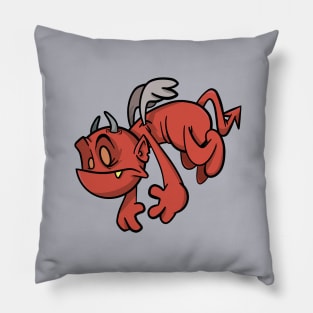 Depressed demon Pillow