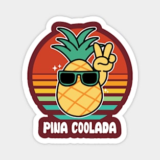 Pina Coolada Sunset Magnet