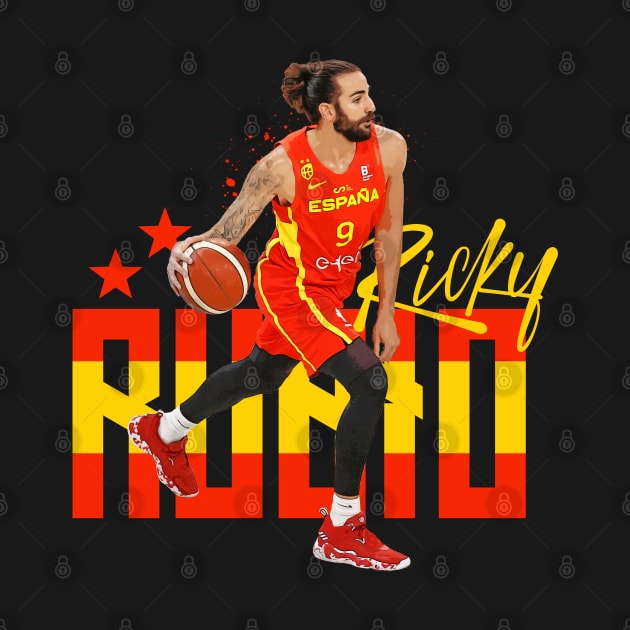 Ricky Rubio by Juantamad