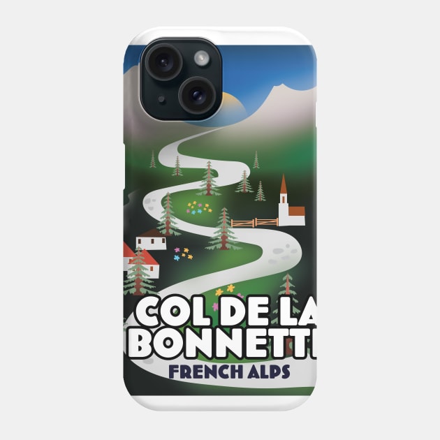 Col de la Bonette, france Phone Case by nickemporium1