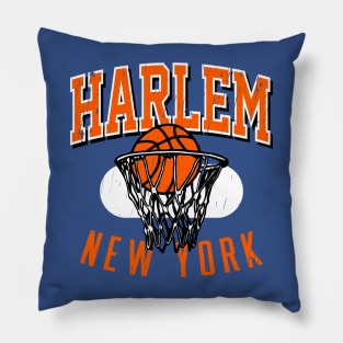 Harlem New York Vintage Style Pillow