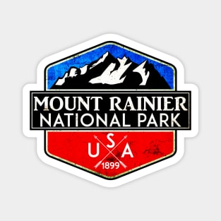 MOUNT RAINIER NATIONAL PARK WASHINGTON 1899 HIKING CAMPING CLIMBING Magnet