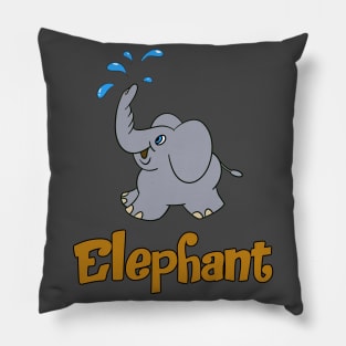 Cute Elephant Pillow