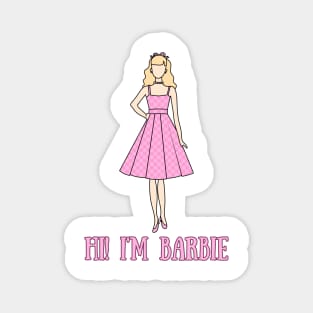 Barbie Doll- movie Magnet