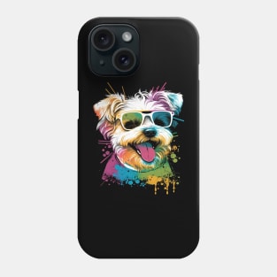 Dog Wearing Sunglasses Phone Case