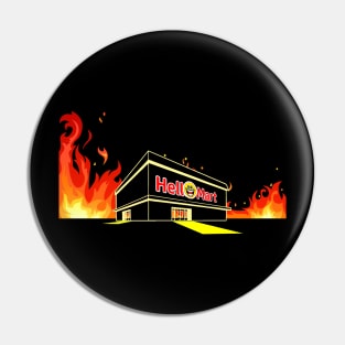 HellMart Main Logo Pin