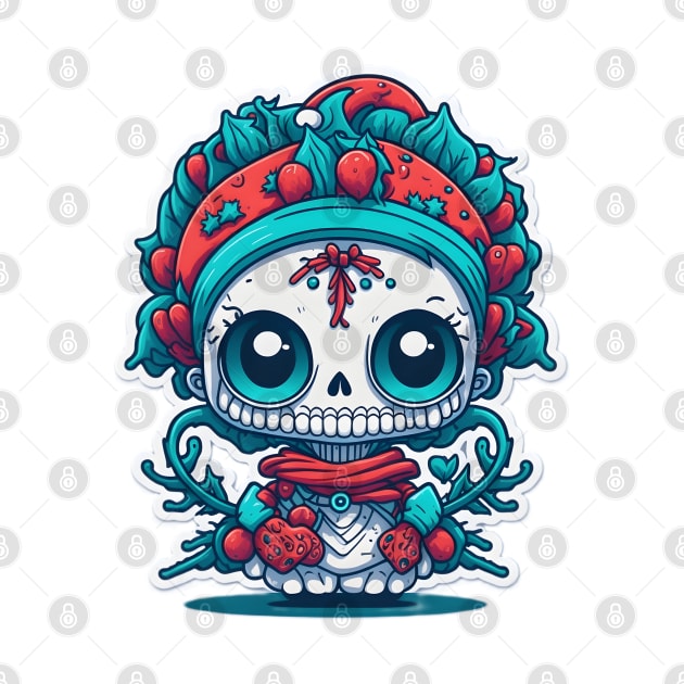 Skeleton Xmas by Shiwwa