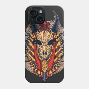 Anubis Head Skull Phone Case