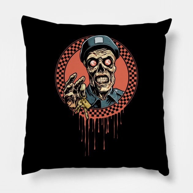 Propagandead: Last Ride Pillow by JDTee