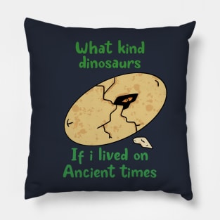 Dinosaur egg Pillow