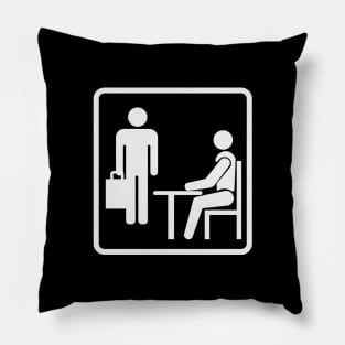 Office Work Sign Pillow