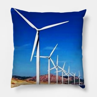 Windmills Pillow