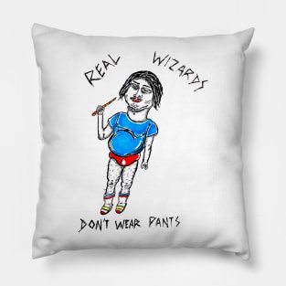 Geeky Wizard Design Pillow