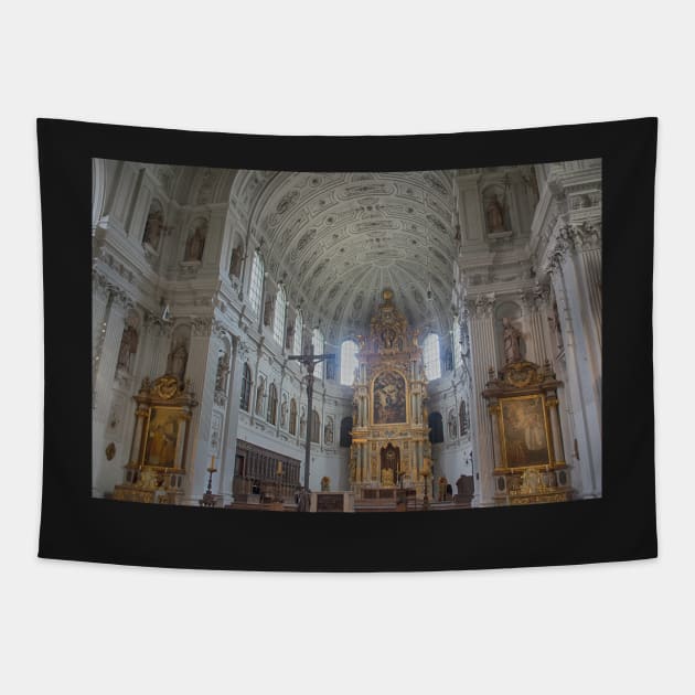 München Church Tapestry by Imagery
