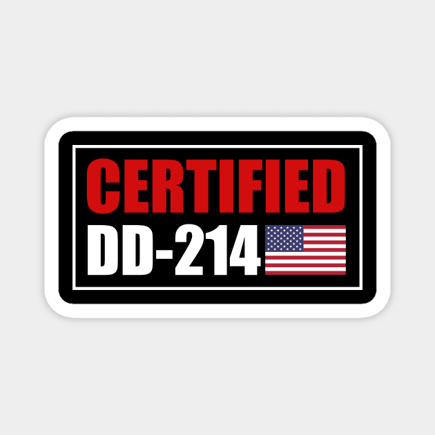 DD 214 Certified Magnet by diardo