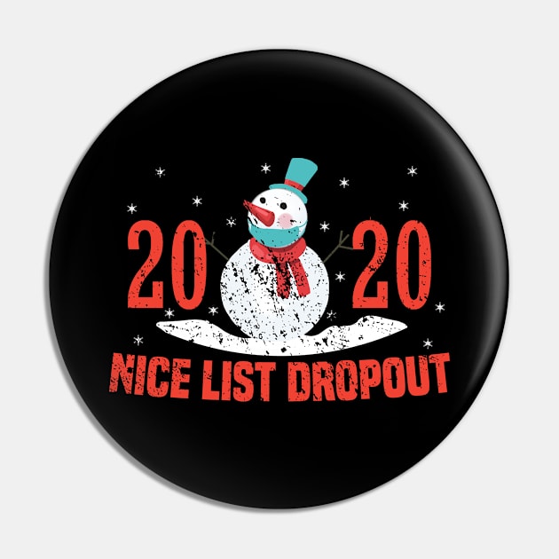 Christmas 2020 Distressed Pin by BethTheKilljoy