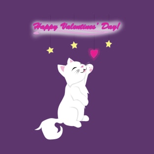 Valentines Day Cat T-Shirt