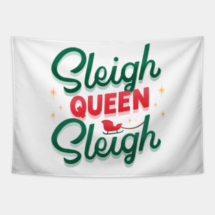 Sleigh Queen Sleigh Tapestry