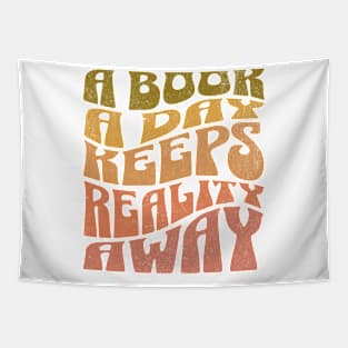 A Book a day keeps Reality away Tapestry