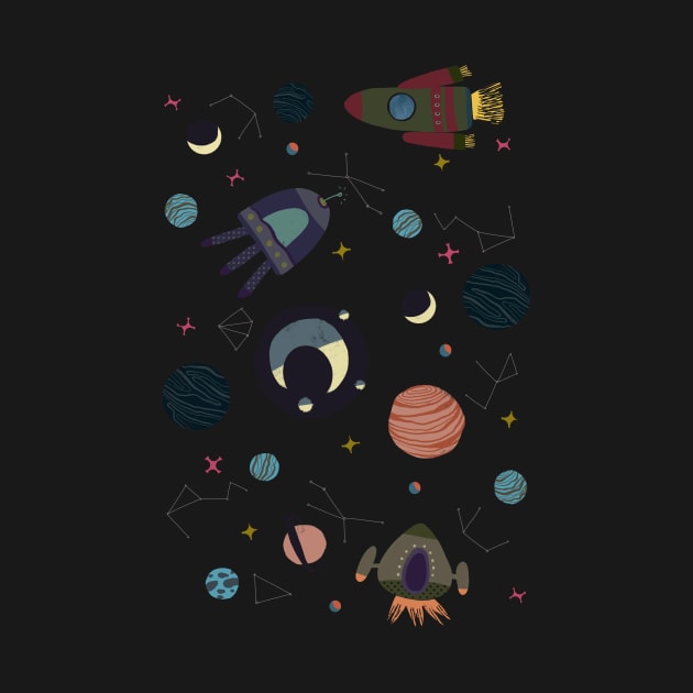 space and rockets by Pacesyte