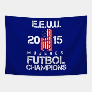 EEUU 2015 Mujeres Futbol Champions Tapestry