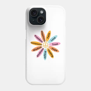 Wisdom wheel of Peace Phone Case