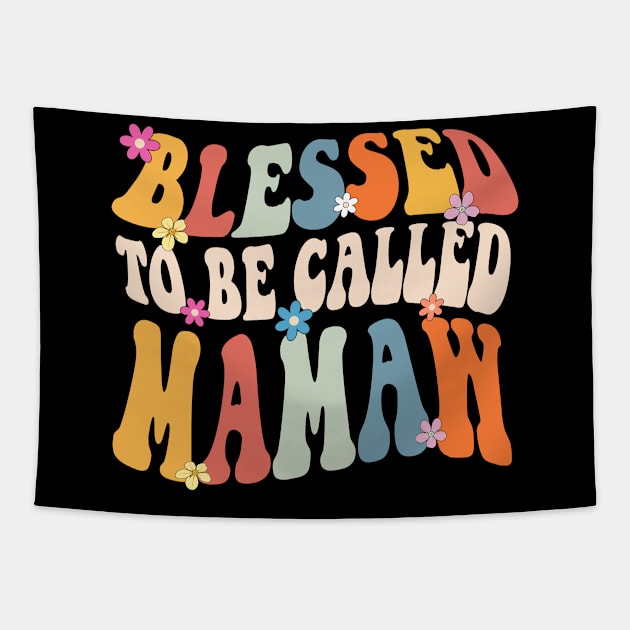 Mamaw Blessed to be called mamaw Tapestry by Bagshaw Gravity