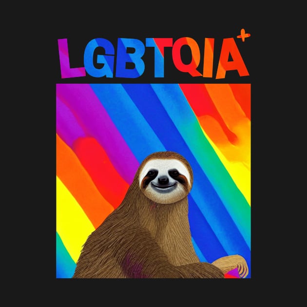 Sloth LGBTQIA+ by Palita Design