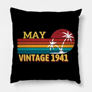 Vintage 1941 May Pillow