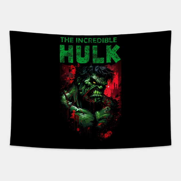 Hulk Smash !!! Tapestry by gblackid