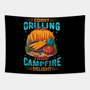Corny grilling: the cob-tastic campfire delight! Tapestry
