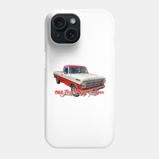 1968 Ford F250 Camper Special Pickup Truck Phone Case