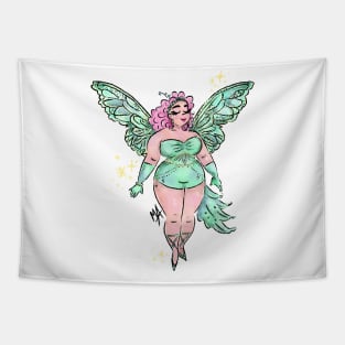 Minty Fresh Spring Fairy Tapestry