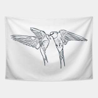 Barn Swallow Birds Tapestry