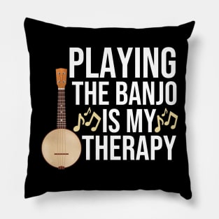 Banjo Player Pillow