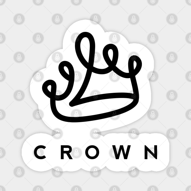 Crown Magnet by Whatastory