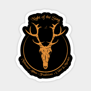 Midsomer Murders - Night of the Stag - orange Magnet