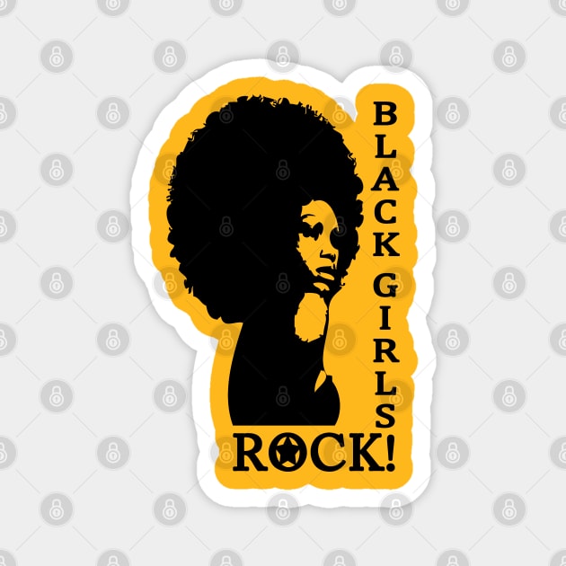 Black Girls Rock! Magnet by hottehue